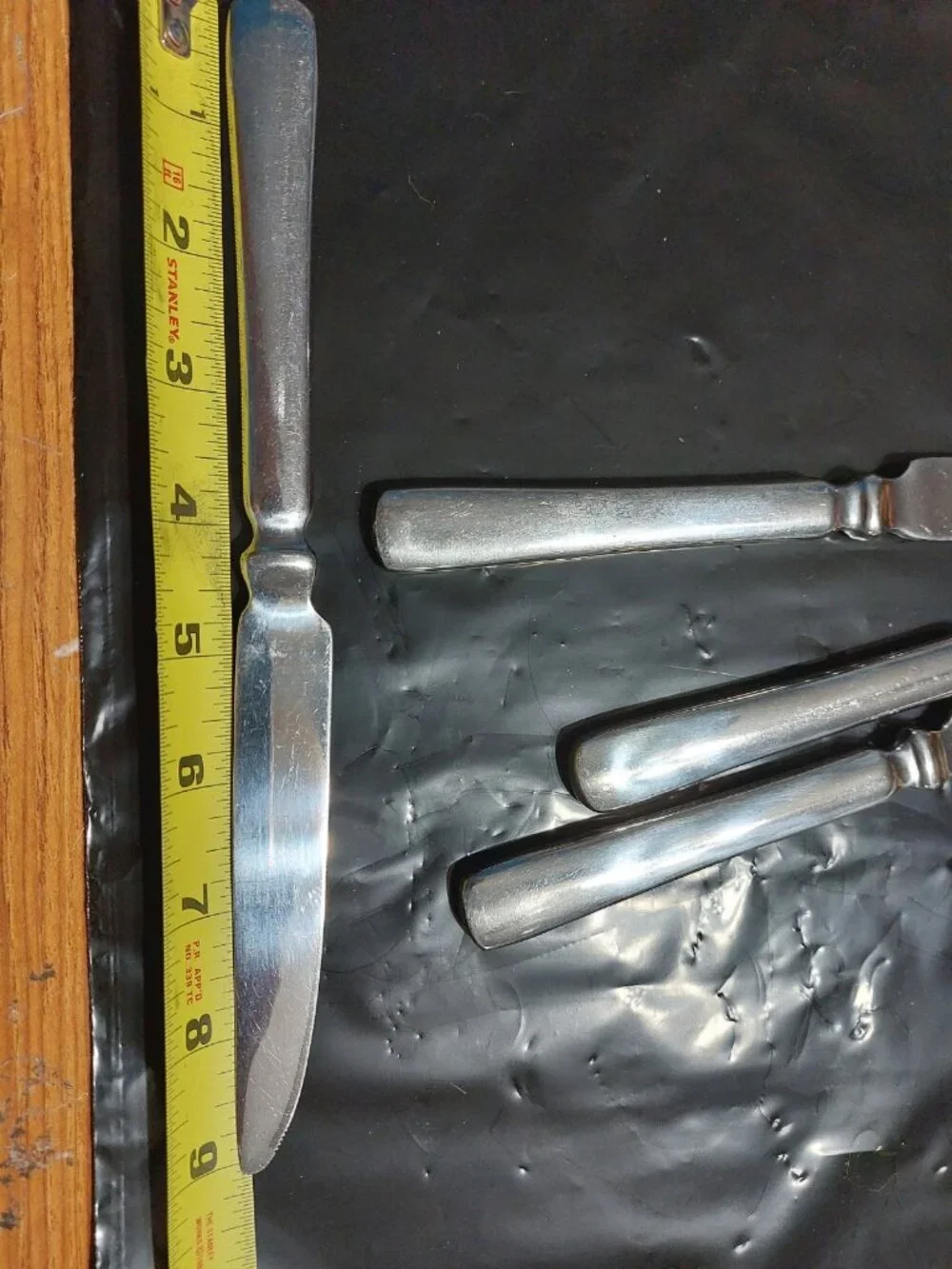 Martha Stewart EMPIRE MSE Stainless Flatware Spoons Lot Of 4